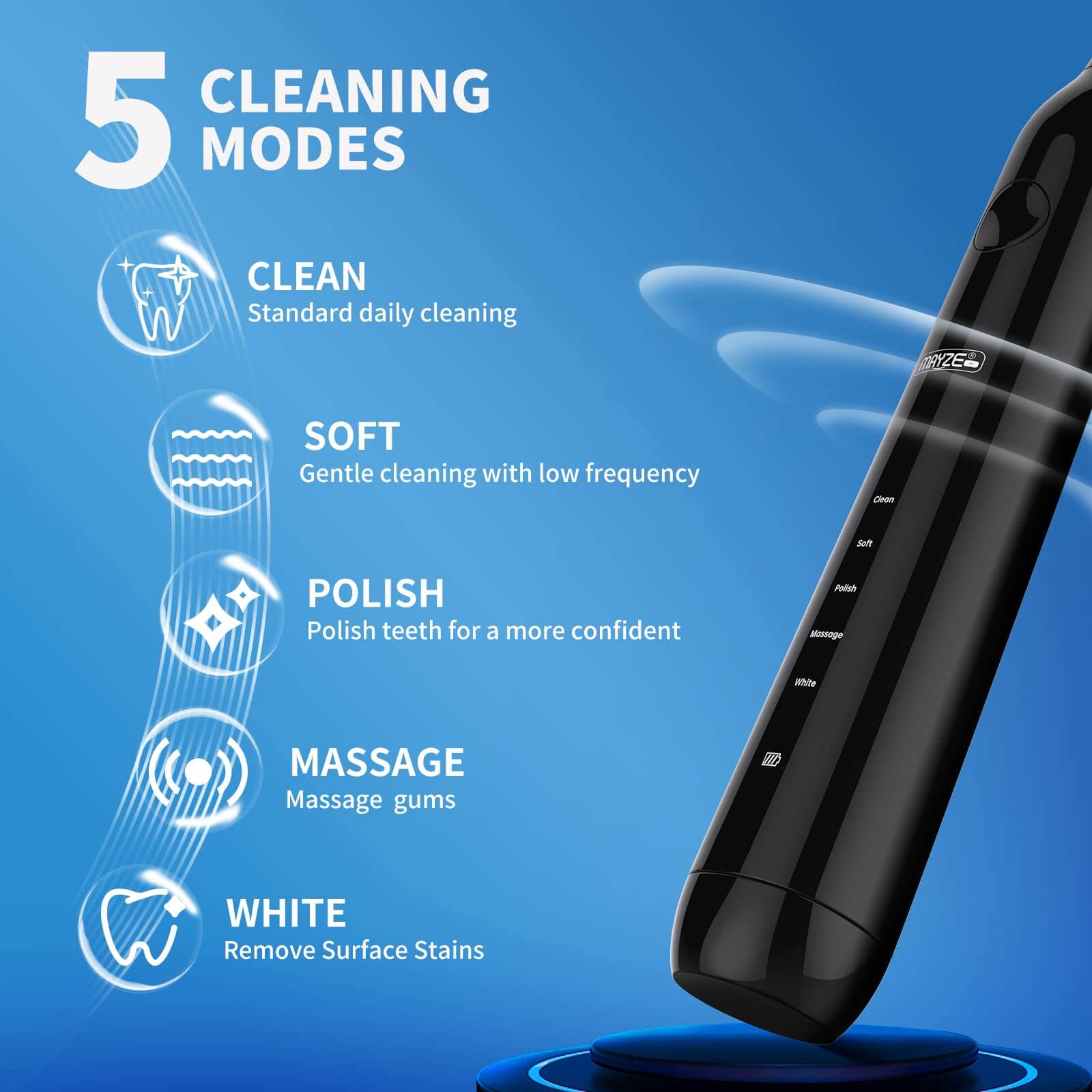 Mayze X1 Sonic Electric Toothbrush