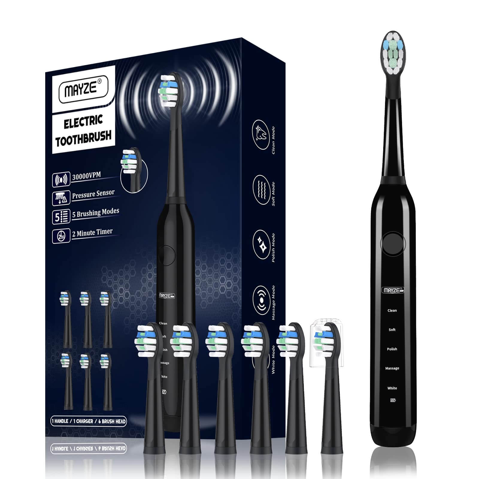 Mayze X1 Sonic Electric Toothbrush