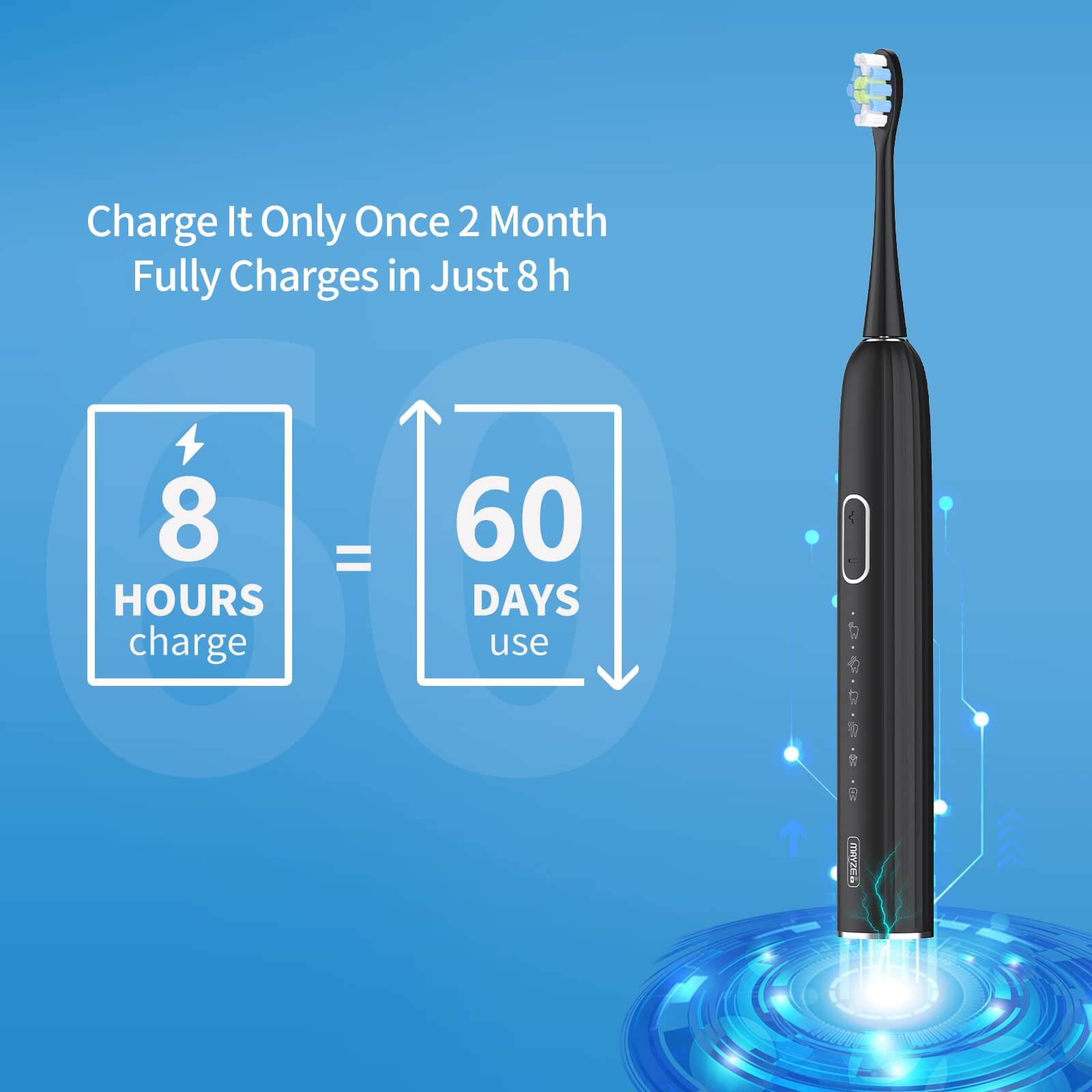 Mayze T1 Sonic Electric Toothbrush