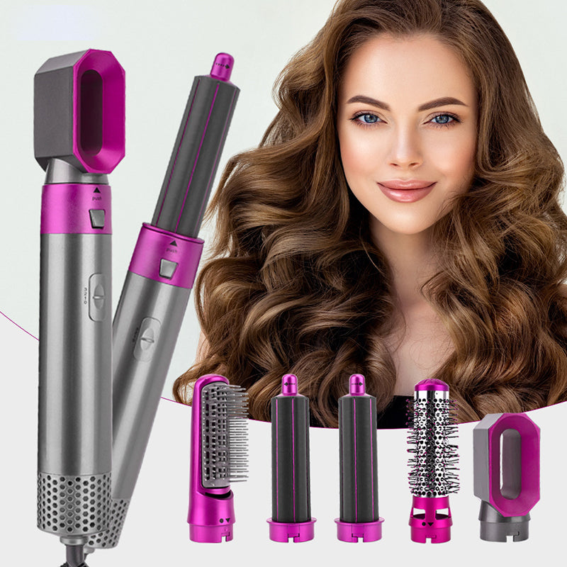 Mayze 5 in 1 Hair Dryer Professional salon Curling Iron